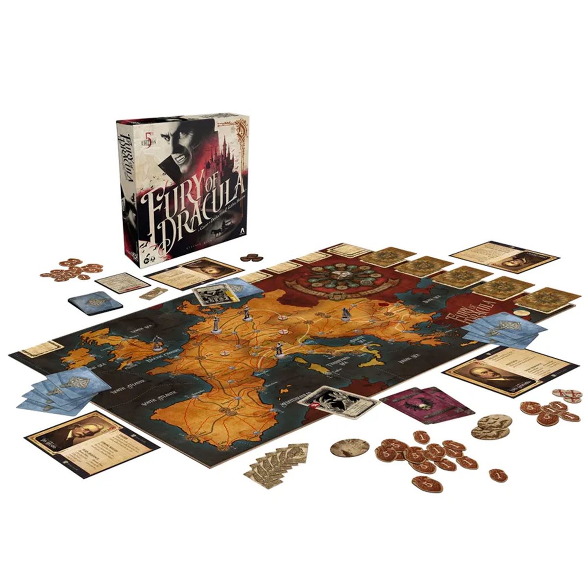 Fury Of Dracula: 5th Edition