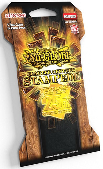 YuGiOh: Quarter Century Stampede Booster Sleeved