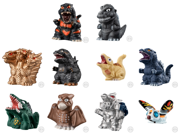 Godzilla: Shokugan Sofvidoll Figure