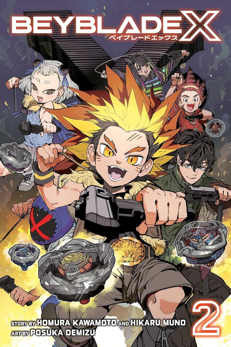 kazuページ2 Beyblade X Graphic Novel Volume 02 – Amazing Stories