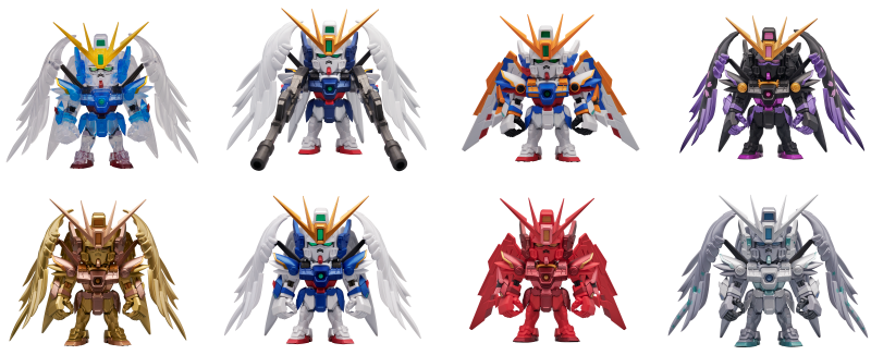 Gundam QMSVL: Mini Wing Gundam Zero Figure