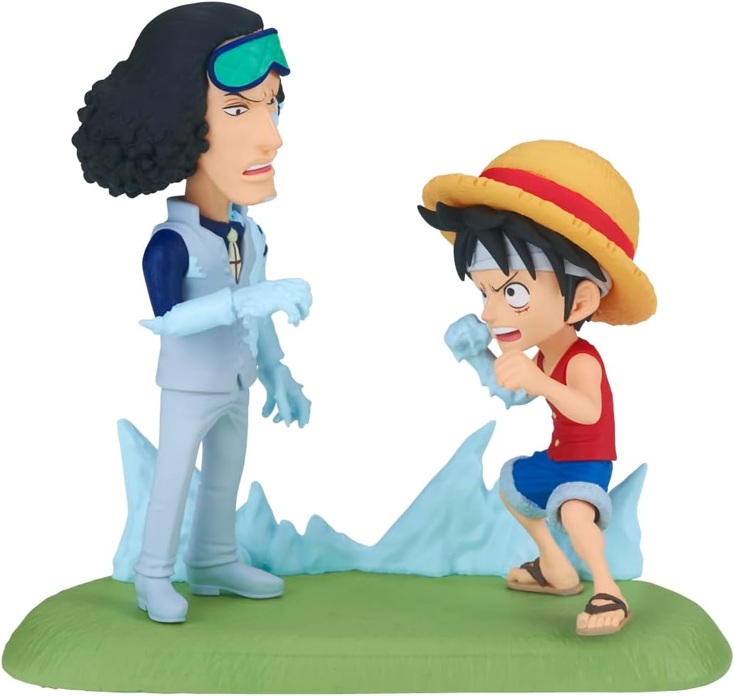 World Collectible: One Piece - Money D. Luffy Vs Kuzan Log Stories