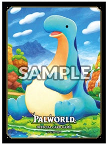 Bushi Supplies: Palworld Card Sleeves 75 Count - Relaxaurus Hunger Gunner