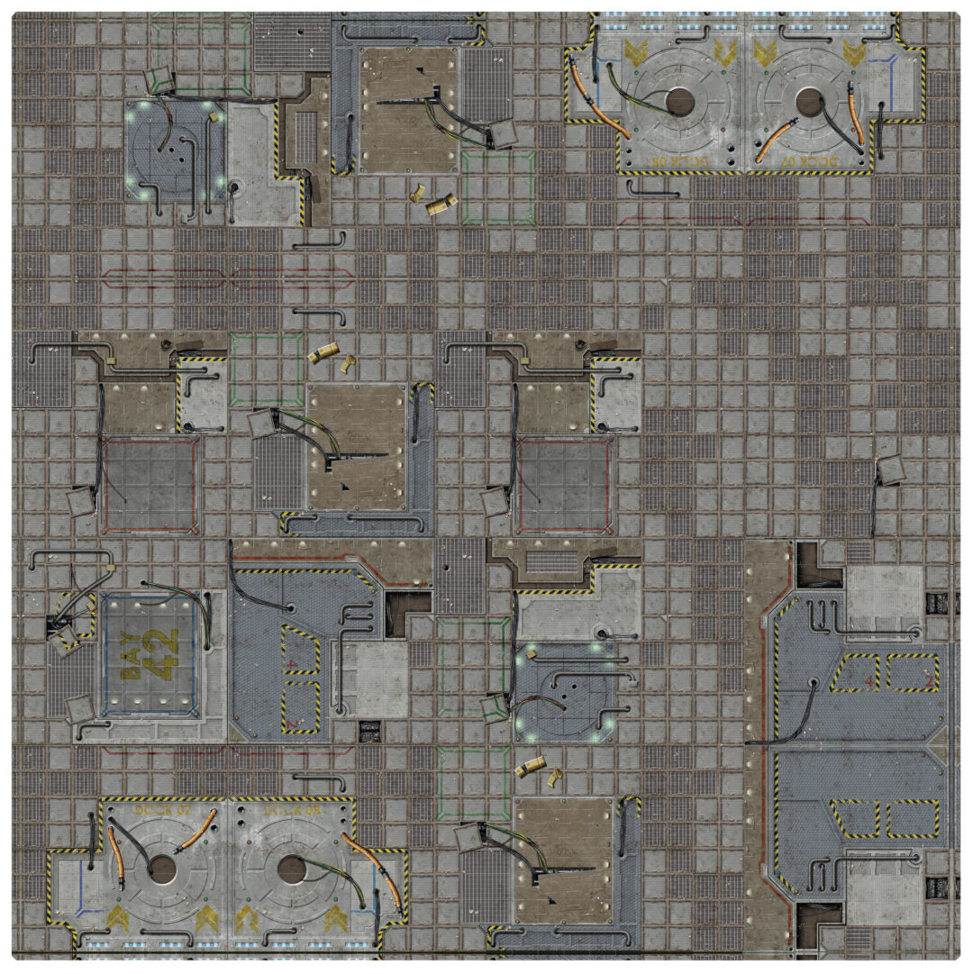 Battle Systems: Gaming Mat 3x3 - Frontier Sci-Fi