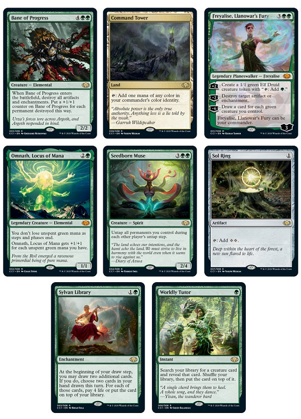 MTG Commander Green Collection
