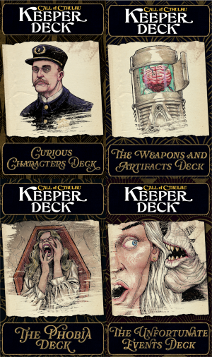 Call Of Cthulhu RPG: Keeper Decks Second Edition