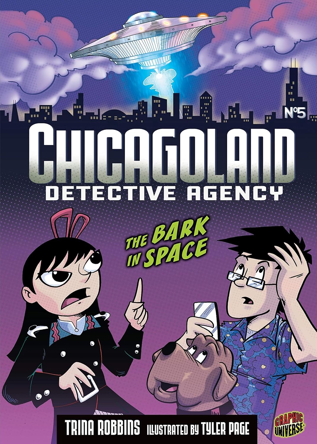 Chicagoland Detective Agency Graphic Novel Volume 05 Bark In Space