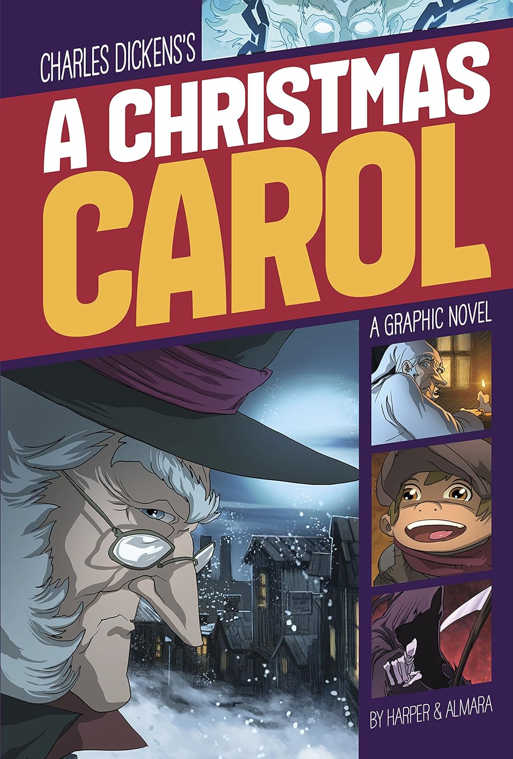 Christmas Carol Stone Arch Graphic Novel