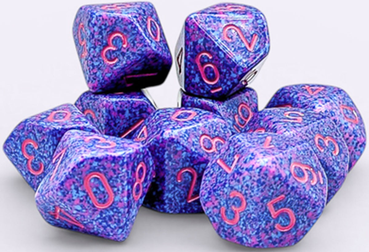 Chessex: 10D10 - Speckled Purple Passion