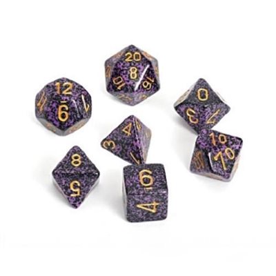 Chessex: 7 Piece Dice Set - Speckled Hurricane