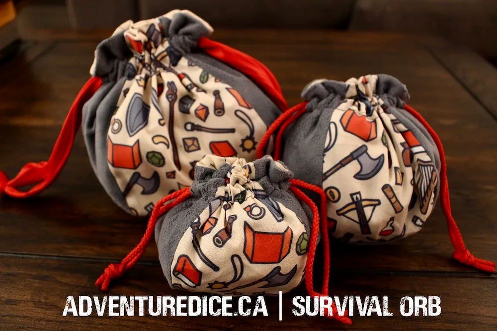 Adventure Dice: ORB Survival Dice Bag - Large
