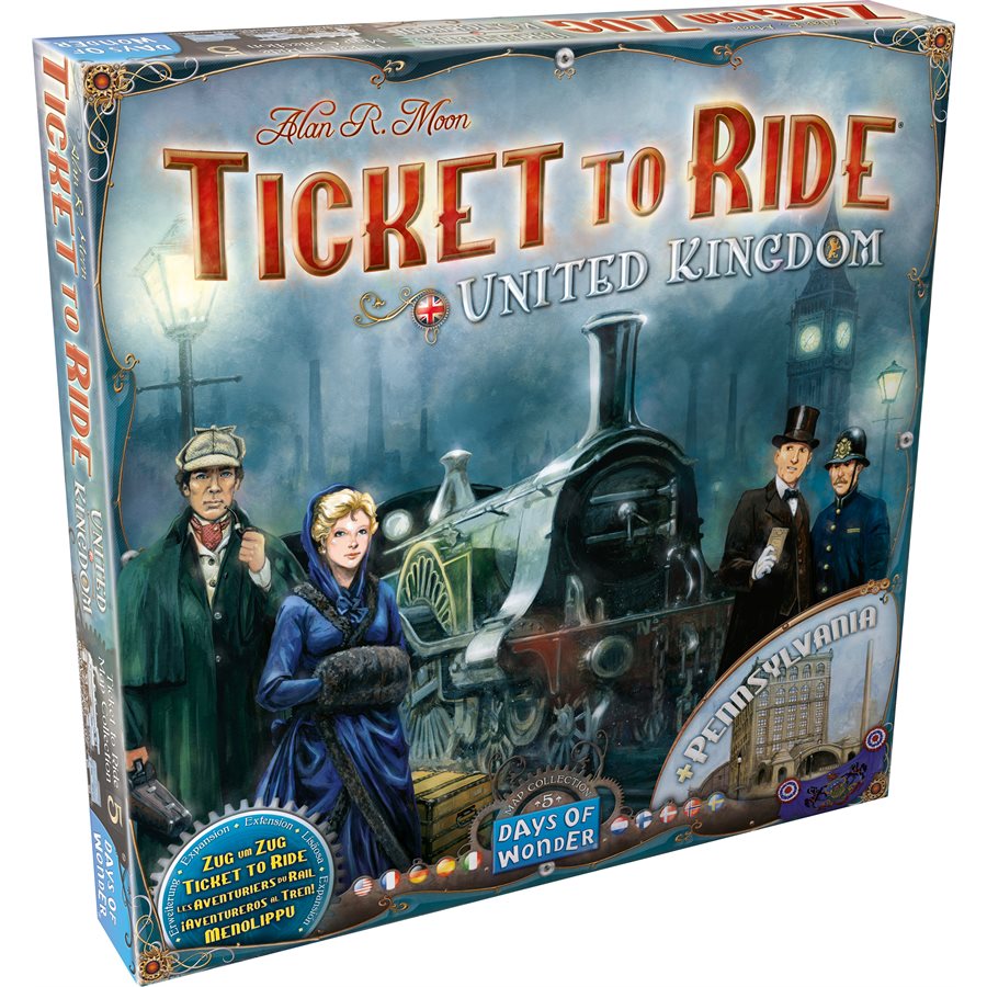 Ticket To Ride: Map Collection Vol 5 Kingdom & Pennsylvania