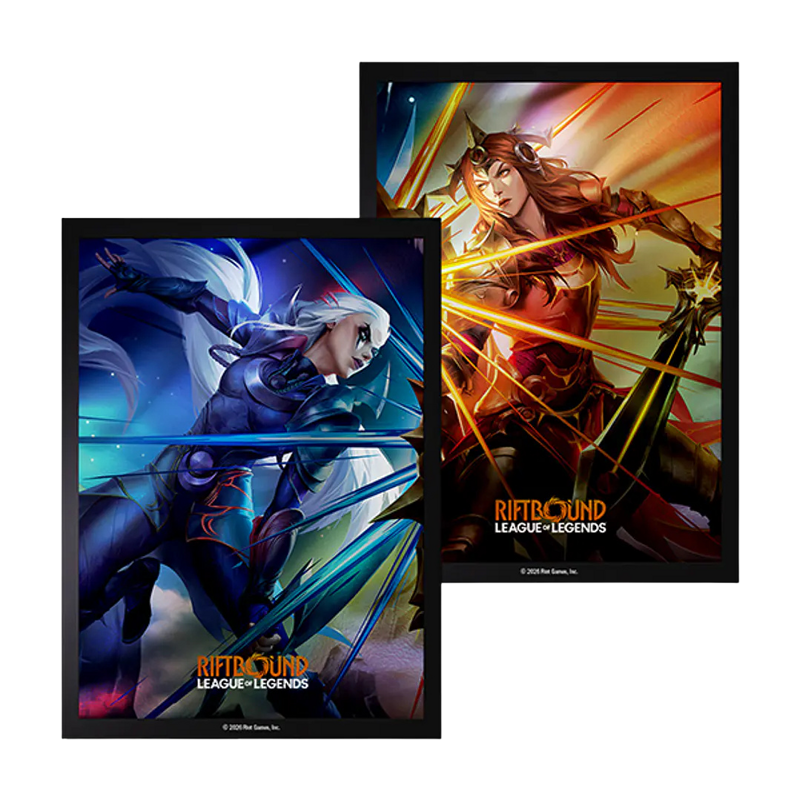 League Of Legends Riftbound: Vendetta Sleeves 100 Count - Diana Vs Leona