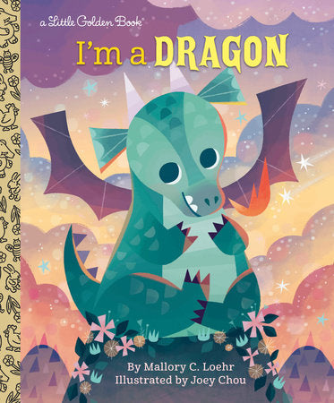 I'm A Dragon Little Golden Book