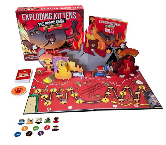 Exploding Kittens: The Board Game Premium Edition