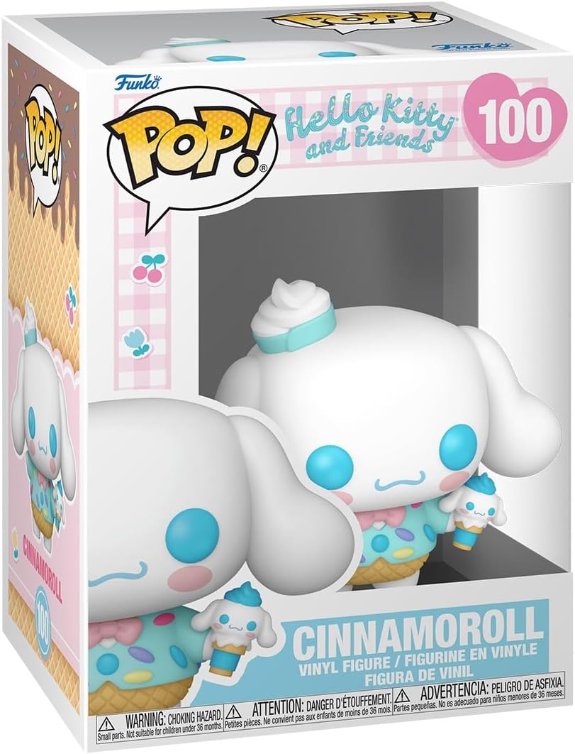 Pop Sanrio Hello Kitty Ice Cream Cinnamoroll Figure