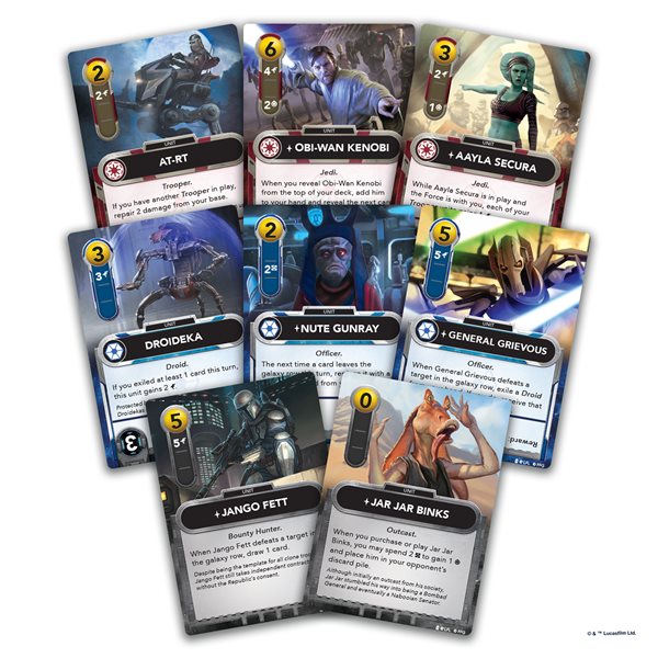 Star Wars: The Deckbuilding Game - The Clone Wars