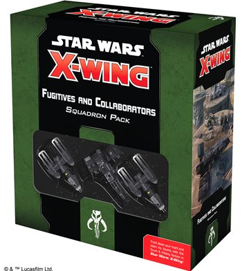 Star Wars: X-Wing Second Edition - Fugitives And Collaborators Squadron Pack