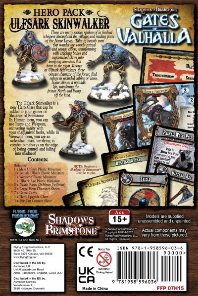 Shadows Of Brimstone: Ulfsark Skinwalker Hero Pack