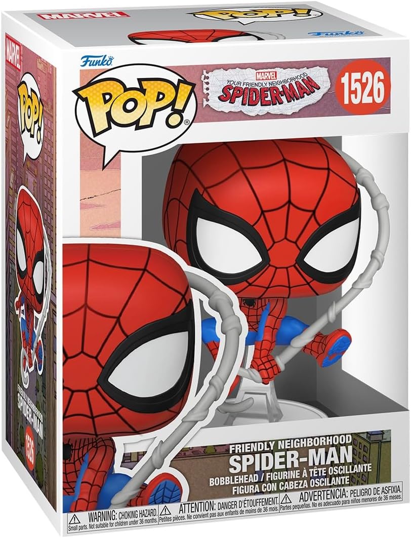 Pop Marvel Friendly Neightborhoo Spiderman Spiderman Final Suit