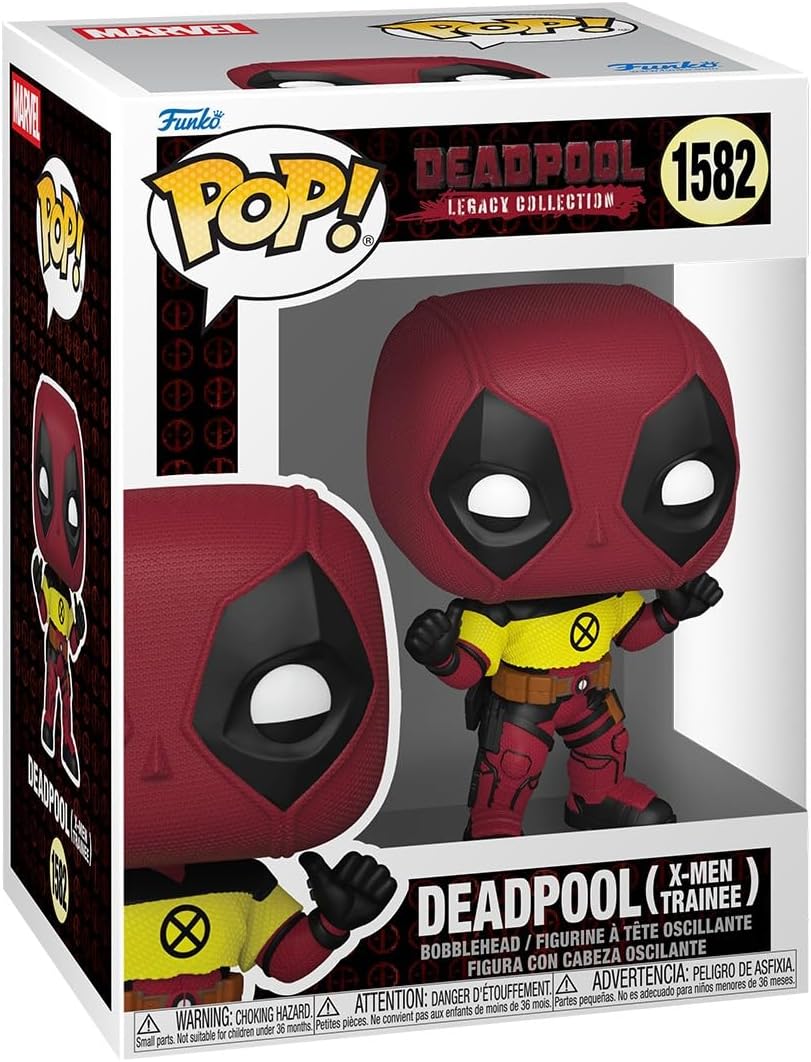 Pop Marvel: Deadpool 2 Deadpool With X-Men Shirt