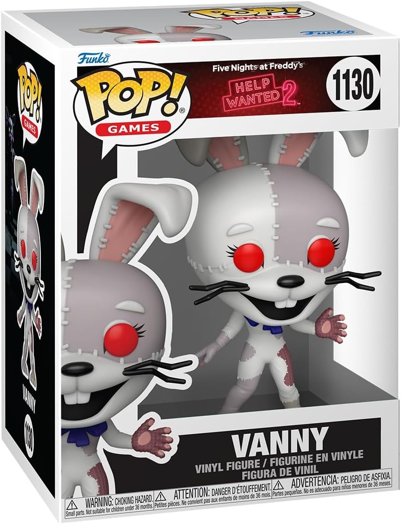 Pop Games: Five Nights At Freddy's Help Wanted 2 Vanny Figure