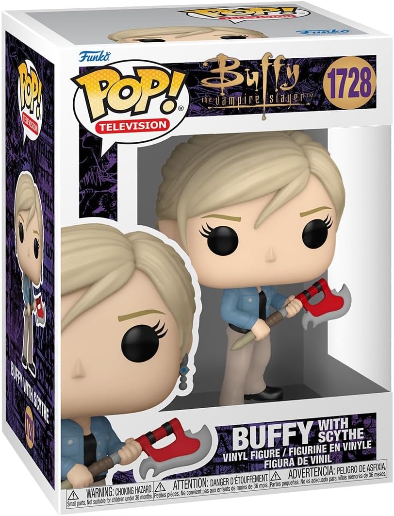 Pop TV: Buffy The Vampire Slayer S3 Buffy W Scythe Figure