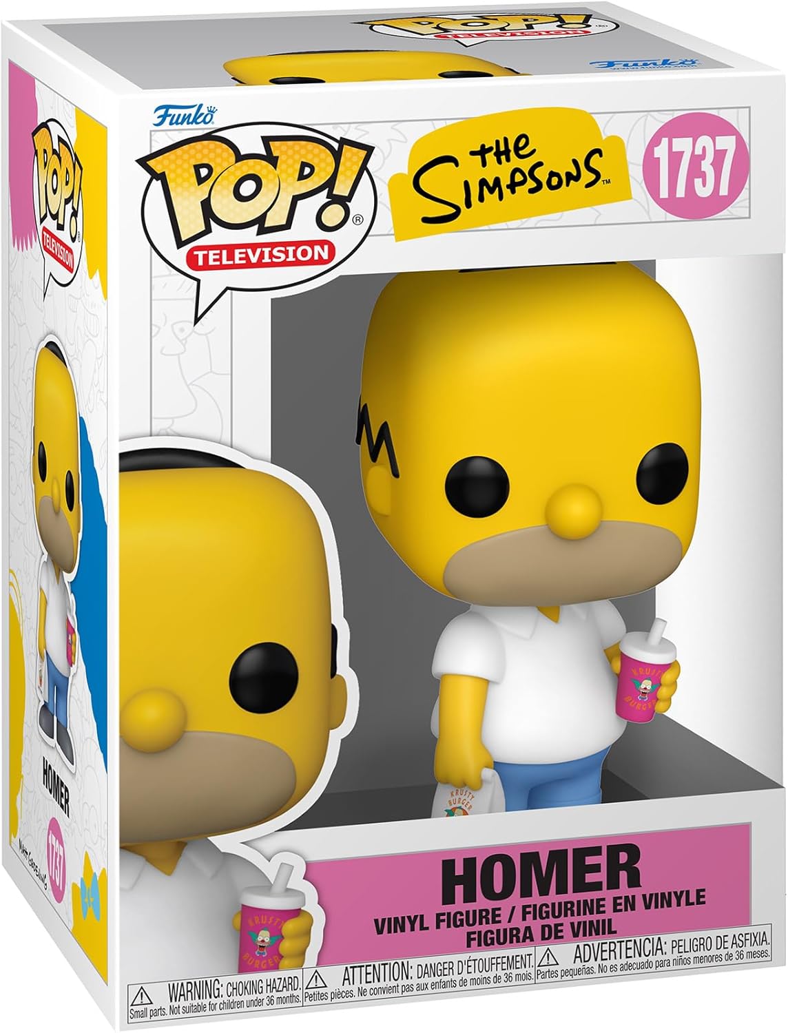 Pop TV: Simpsons - Homer With Krusty Burger