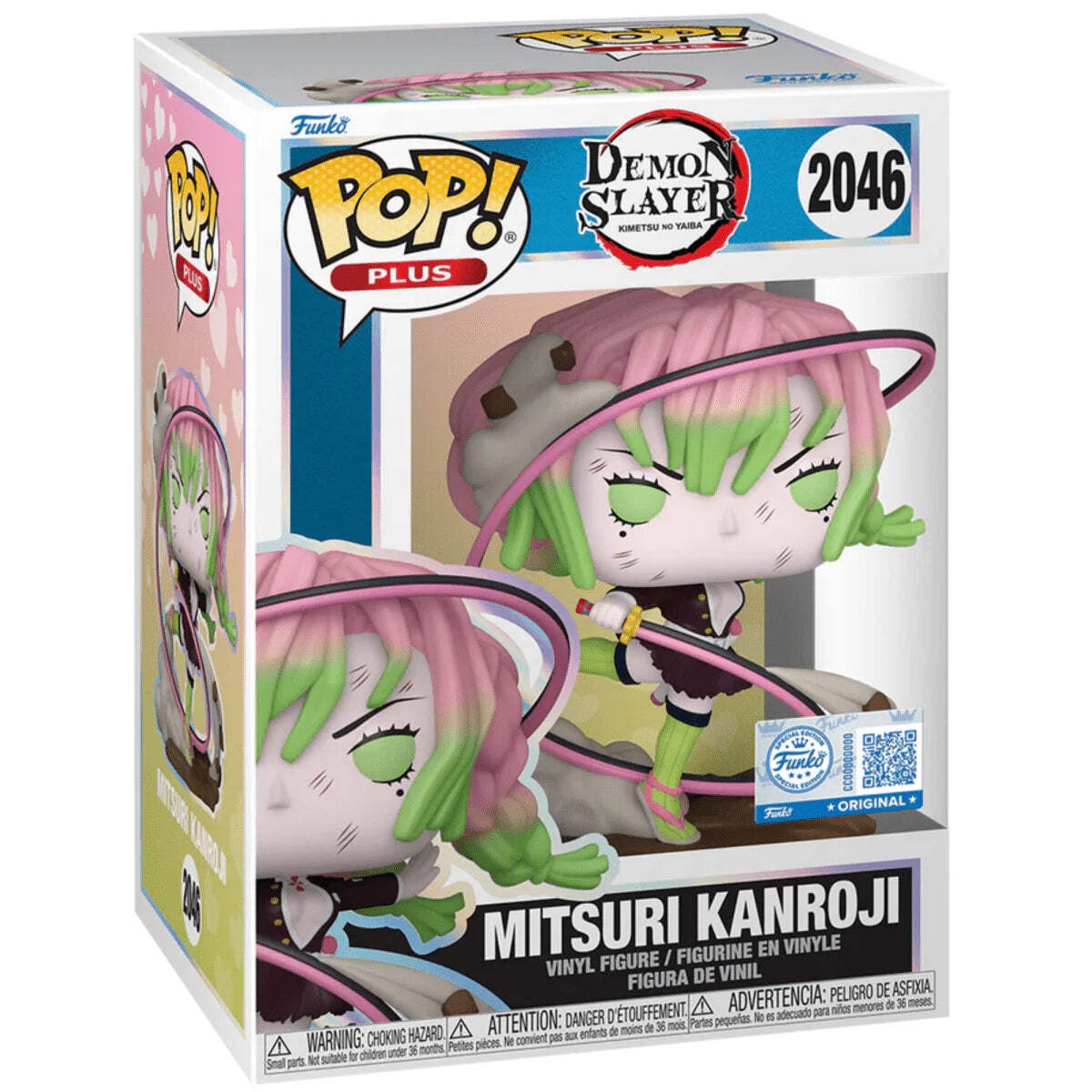 Pop Plus: Demon Slayer Mitsuri Kanroji With Sword Figure