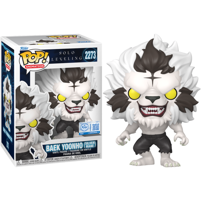 Pop Animation: Solo Leveling - Baek Yoonho (Silver Mane)