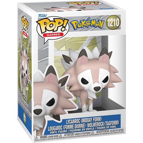 Pop Games: Pokemon Lycanroc (Midday Form)