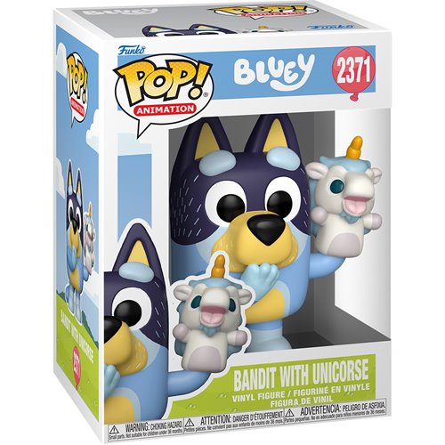 Pop Animation: Bluey - Bandit With Unicorse