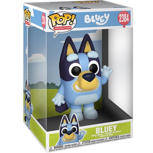 Pop Animation: Bluey - Bluey Waving Jumbo 10-Inch