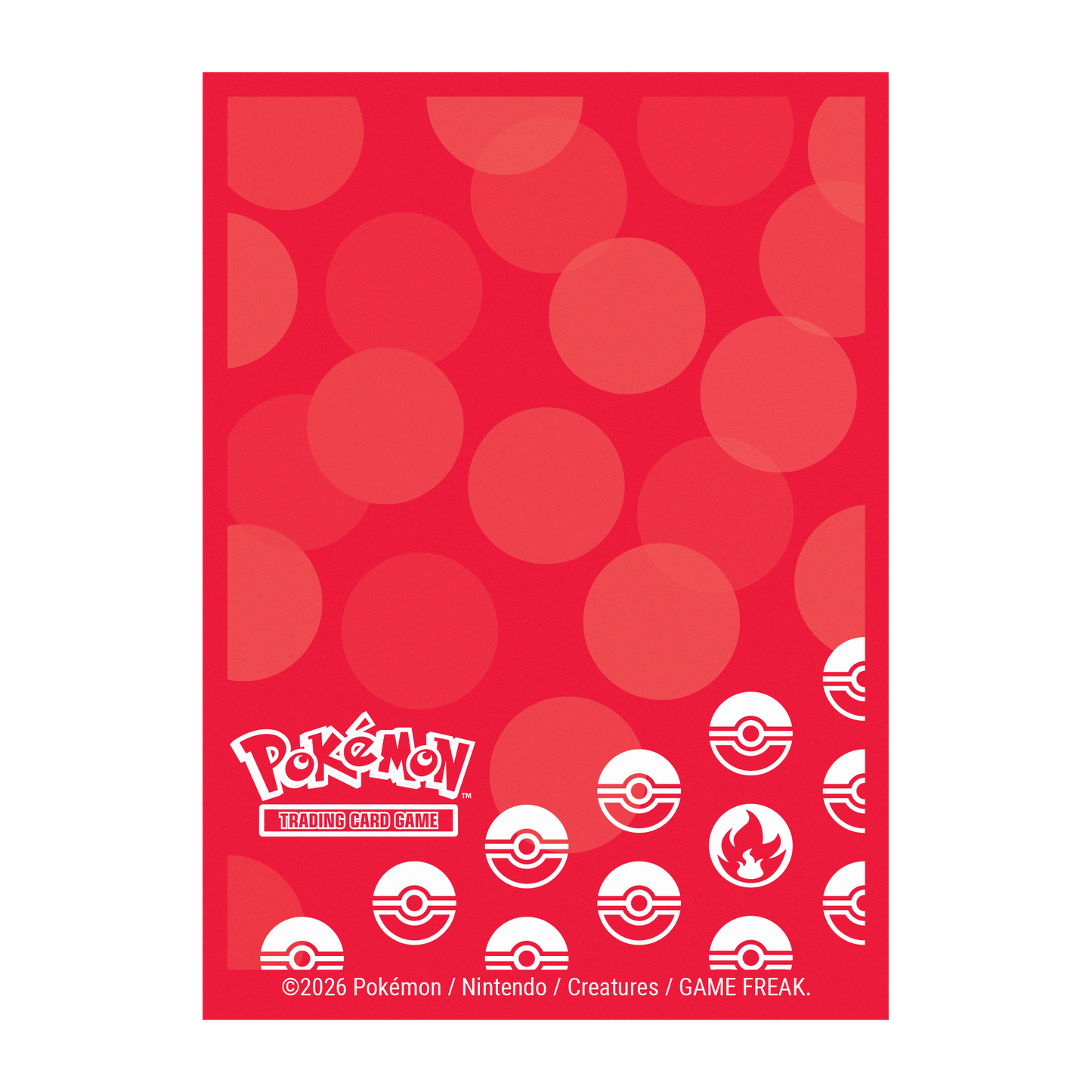 Pokémon: Ultra Pro Sleeves 65 Count - Fire Type Energy