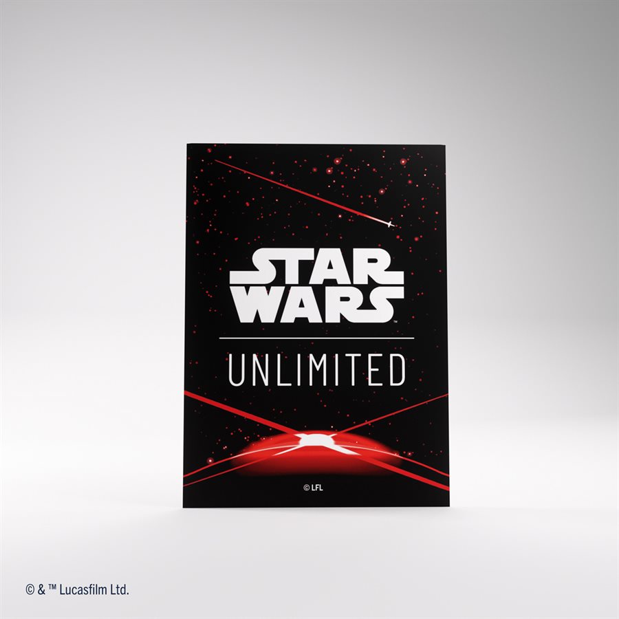 Star Wars Unlimited: Art Sleeves - Space Red