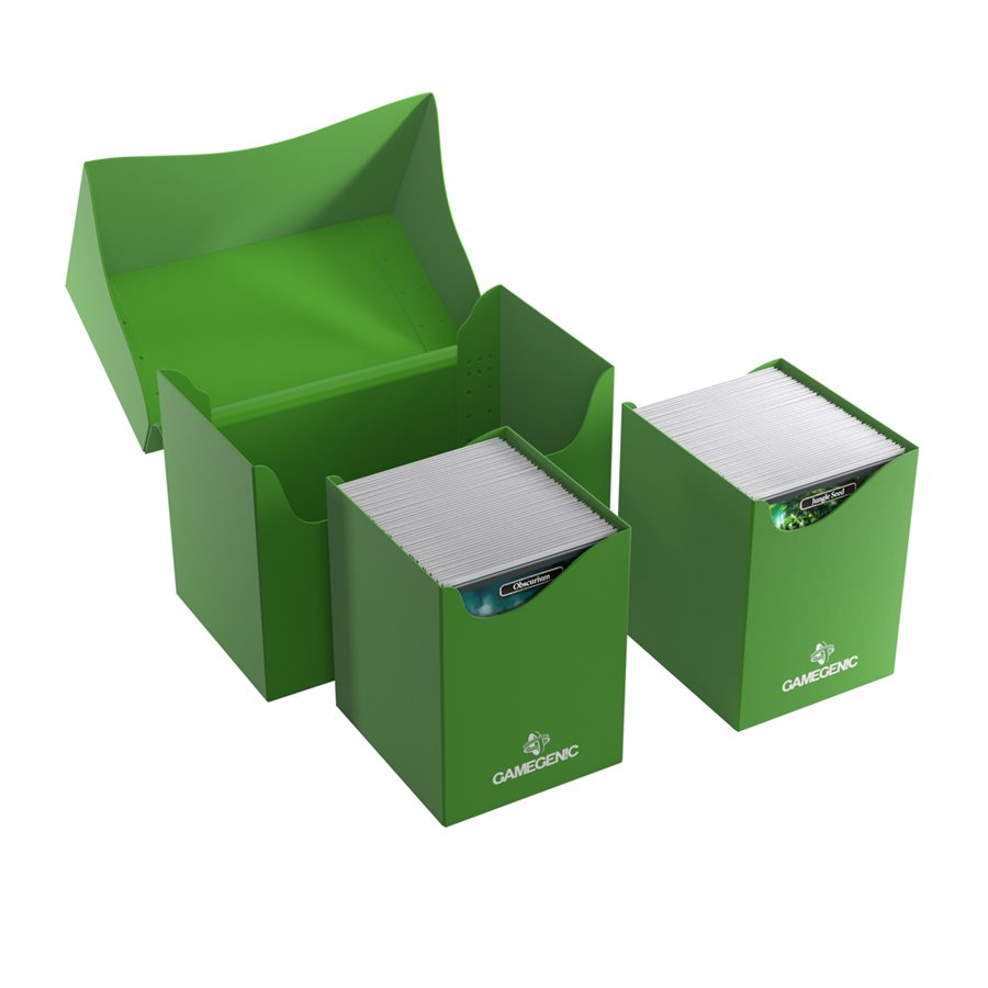 Gamegenic: Double Deck Holder 200+ - Green