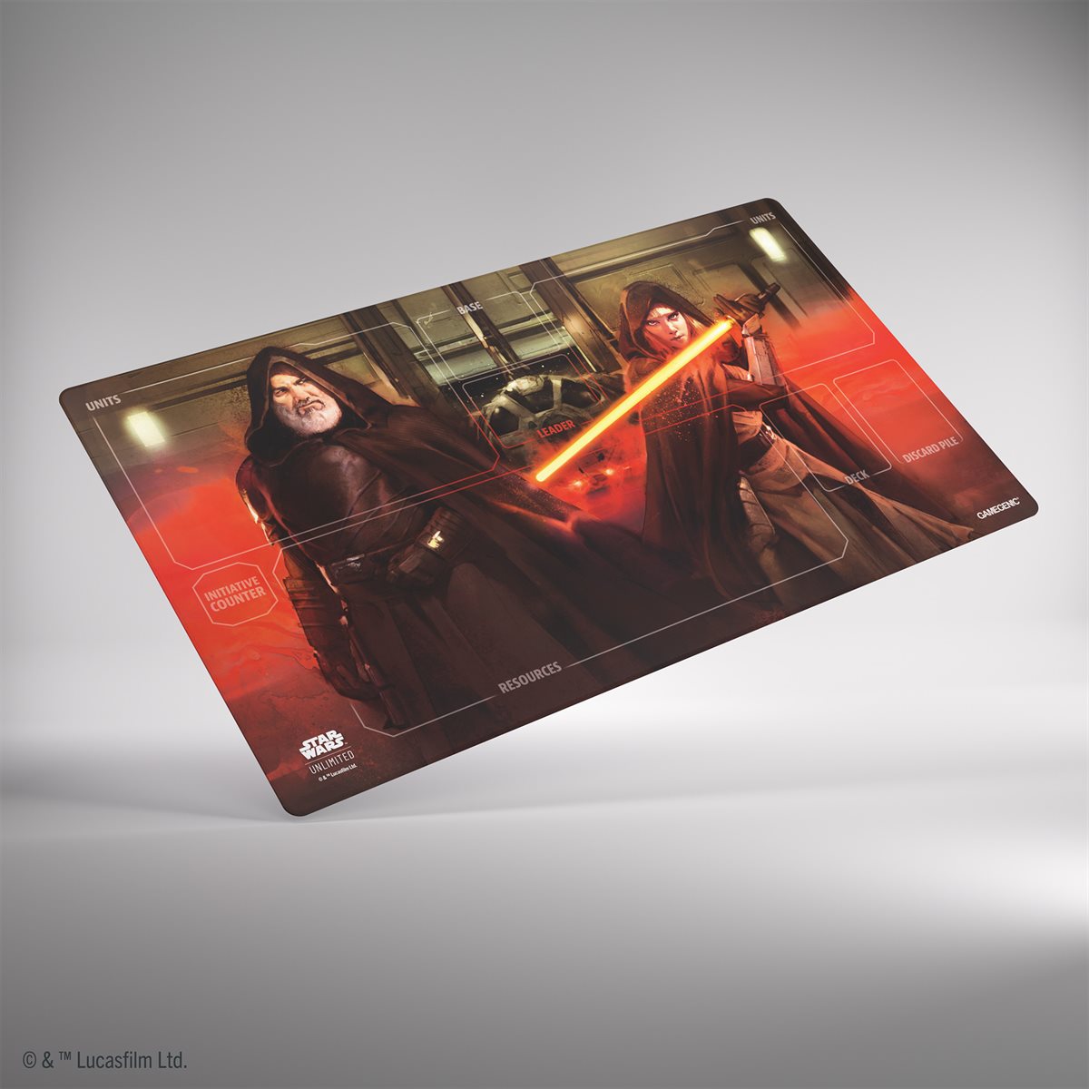 Star Wars Unlimited: Playmat - Baylan & Shin Hati With Battle Zones