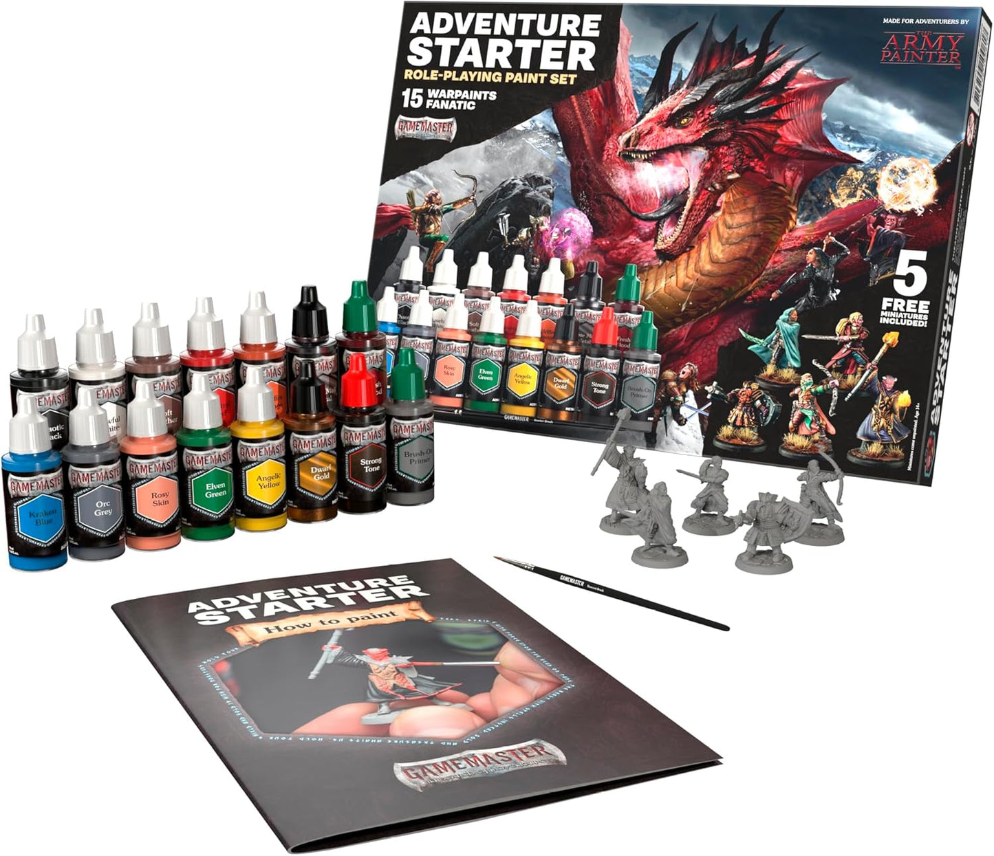 Army Painter: GameMaster - Adventure Starter Role-Playing Paint Set