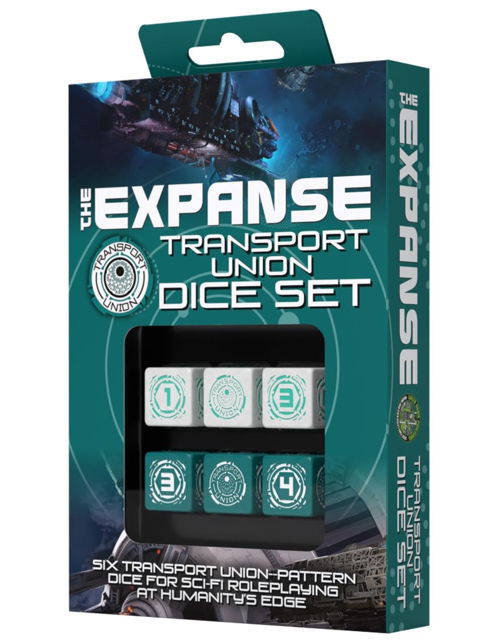 Expanse RPG: Custom Transport Union Dice Set