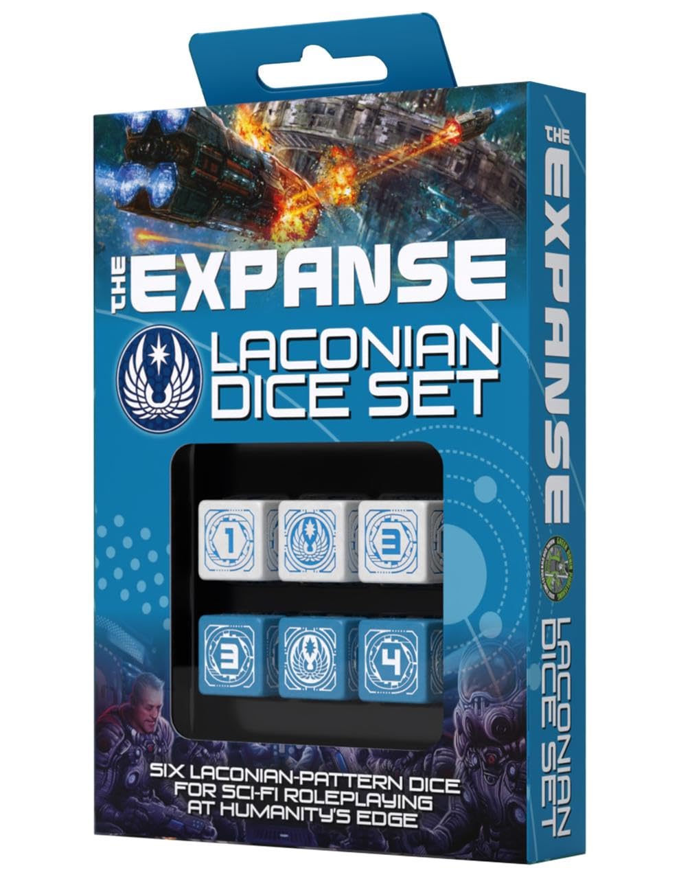 Expanse RPG: Custom Laconia Dice Set