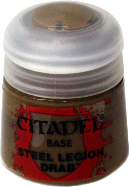Warhammer Colour: Base - Steel Legion Drab 12ml