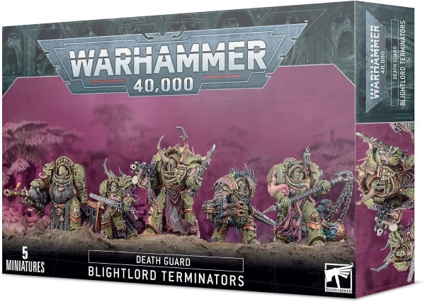 Warhammer 40,000: Death Guard - Blightlord Terminators