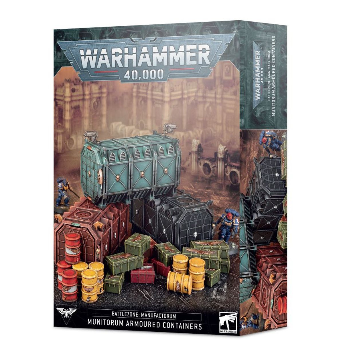 Warhammer 40,000: Battlezone Fronteris - Munitorum Armoured Containers