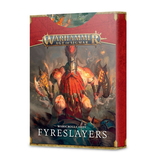 Warhammer Age Of Sigmar: Fyreslayers - Warscroll Cards