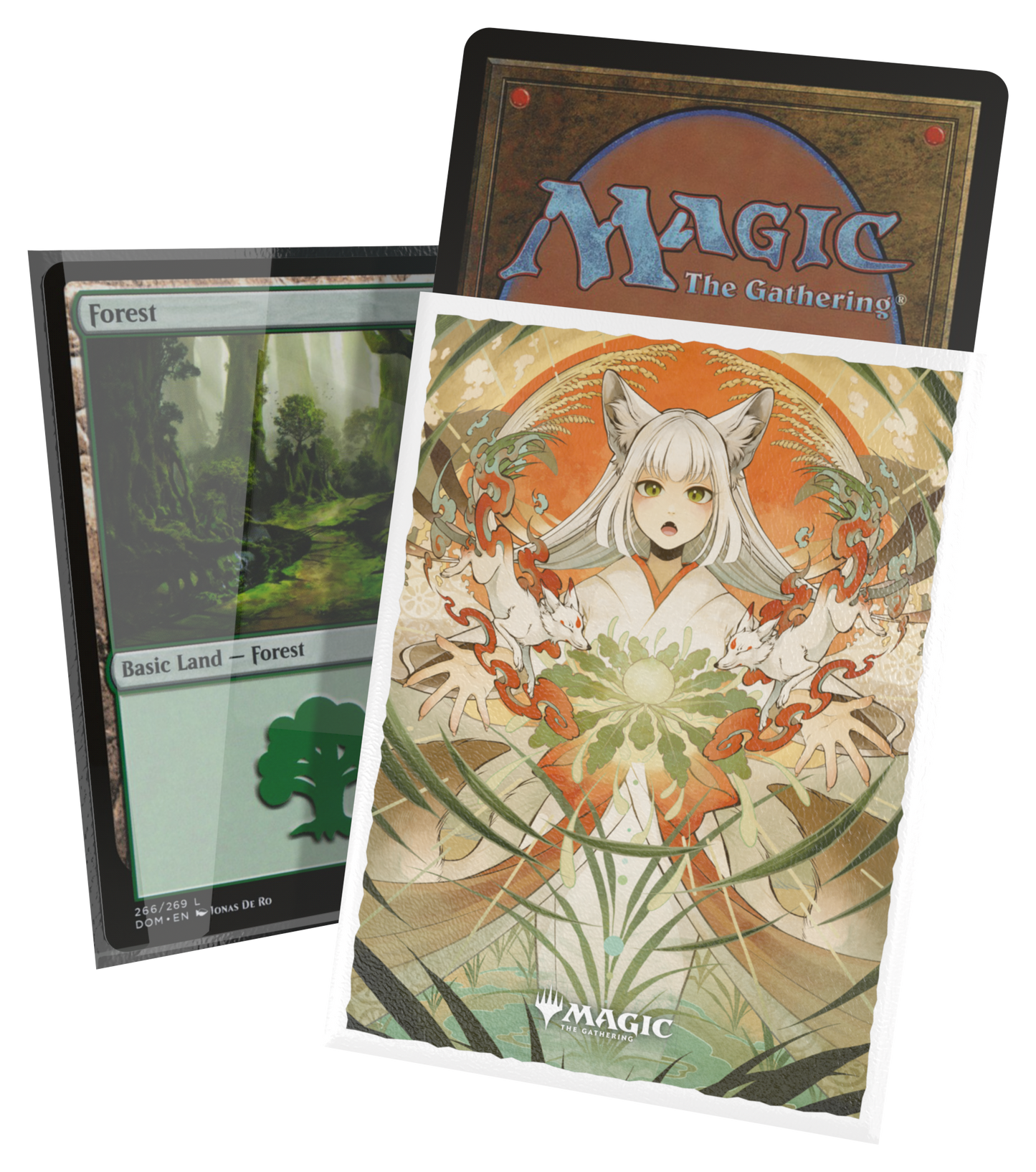 Ultimate Guard MTG Secrets Of Strixhaven: Sleeves – Green Rare