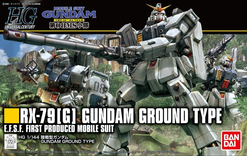 HGUC 1/144 Gundam Ground Type