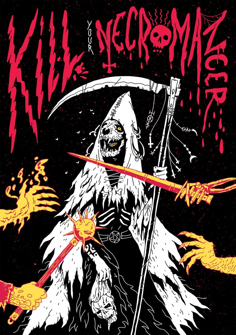 Kill Your Necromancer: (Mork Borg RPG)