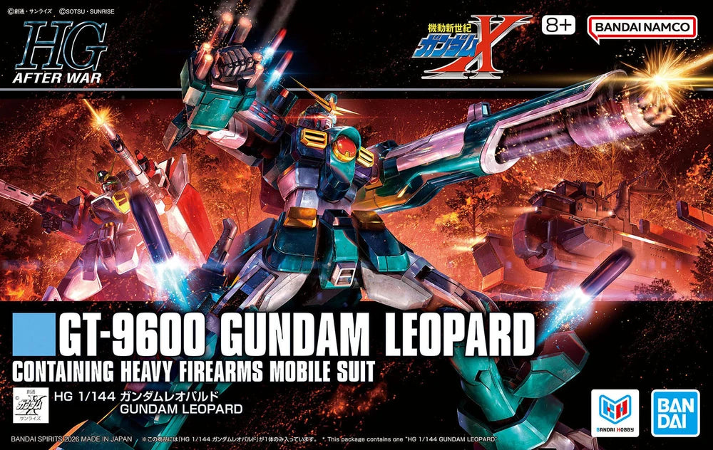 HG 1/144 Gundam Leopard