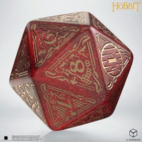 Hobbit: TCG Spindown D20 Jumbo Die - Ember