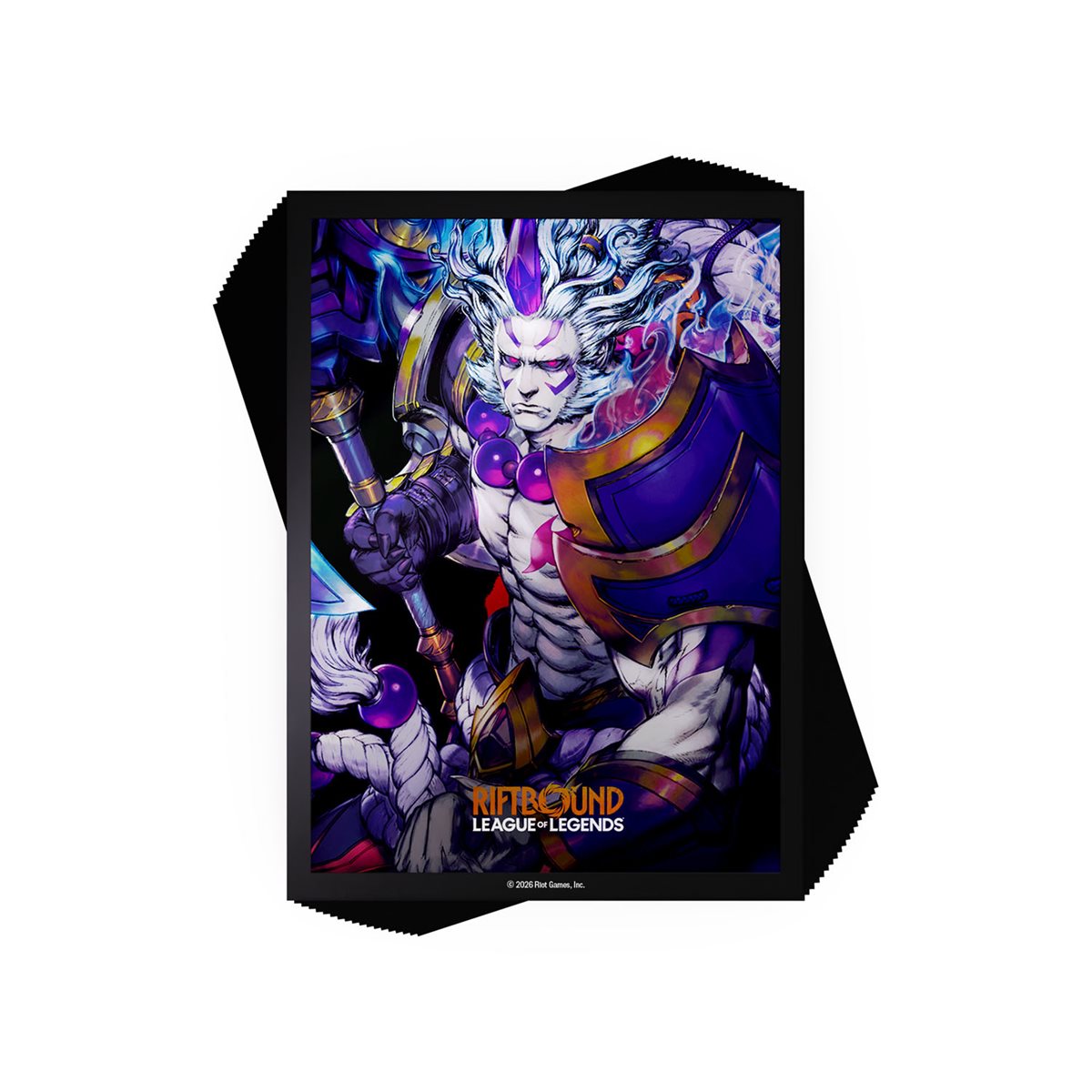League Of Legends Riftbound: Spiritforged Sleeves 100 Count - Darius